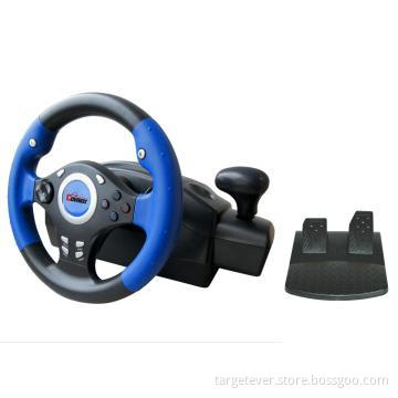 USB/PS2/PS3 Wireless steering wheel With Vibration